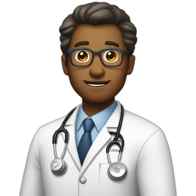 The doctor prescribed me a new medication. emoji