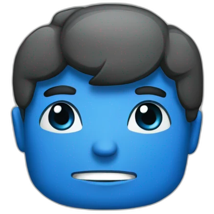 film-blue emoji