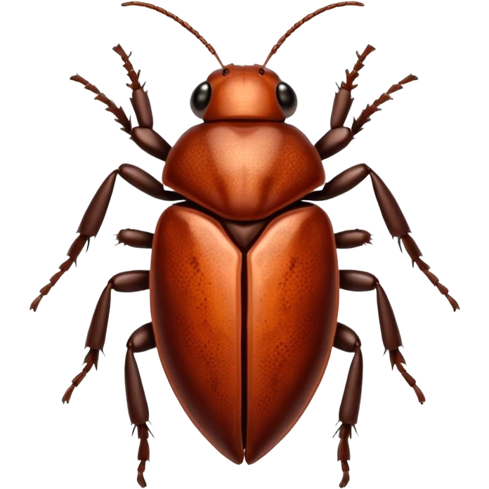 a heart themed around cockroaches  emoji
