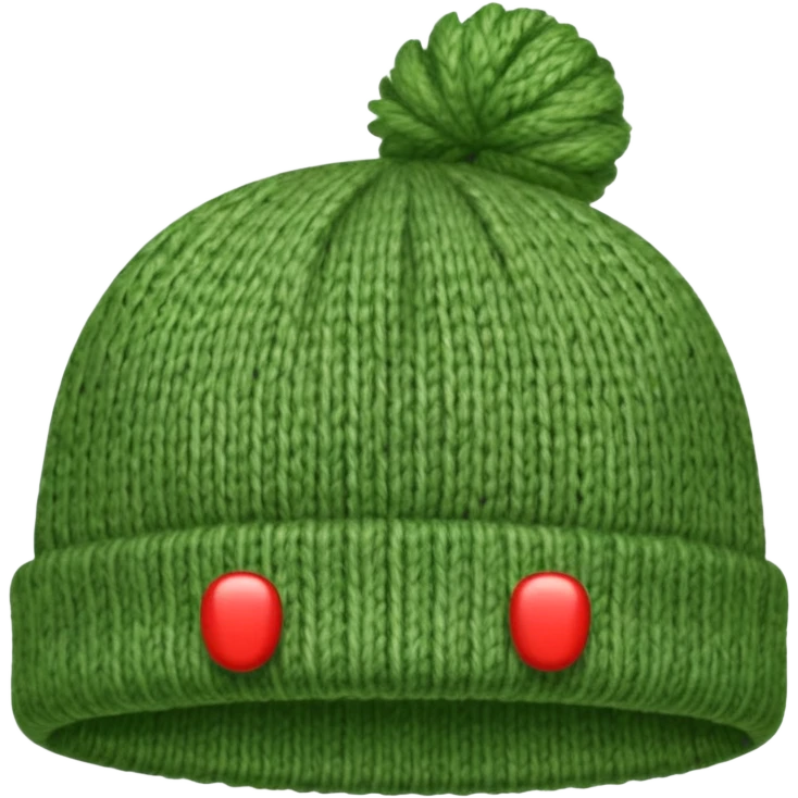 Green hat, Lost & Found Object. emoji