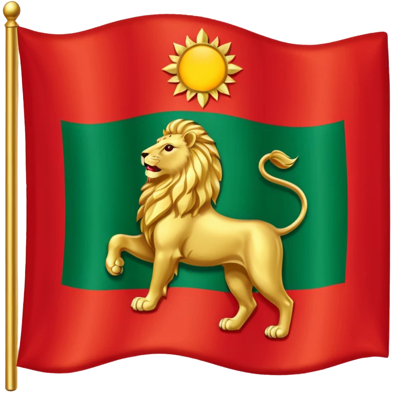 Flag of Iran Qajar  emoji