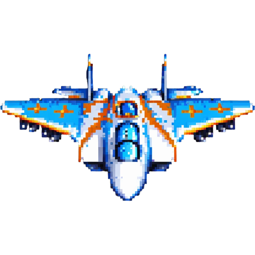 Su-57 jet, angled view emoji