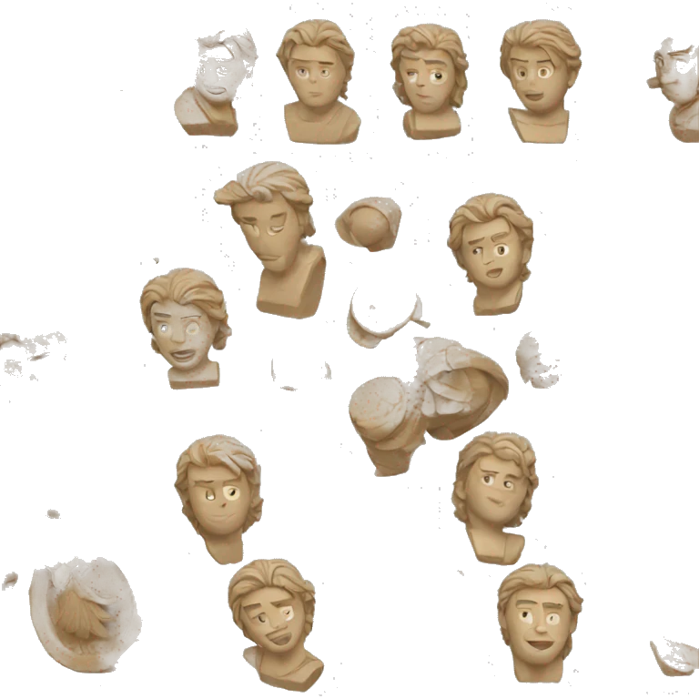 chris hemsworth greek sculpture emoji