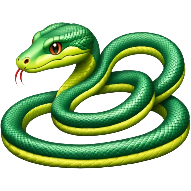 Asthestic snake emoji