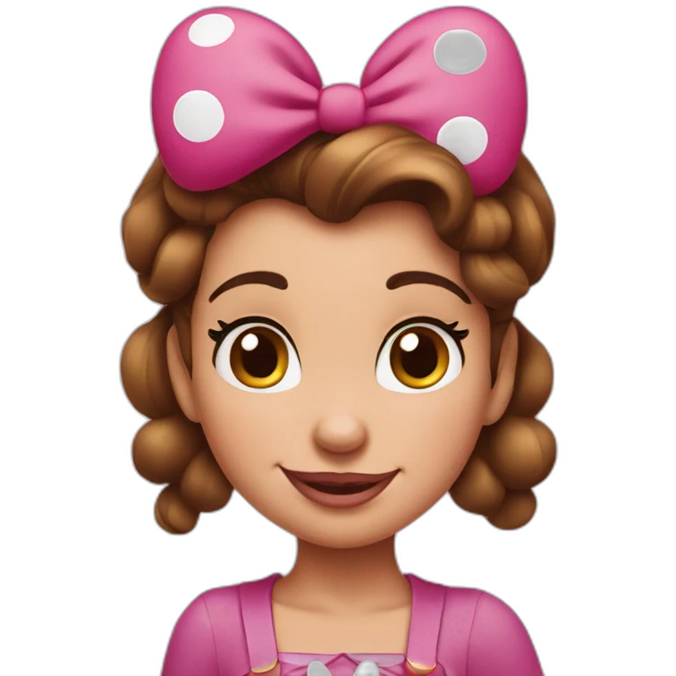 Disney minnie mouse emoji