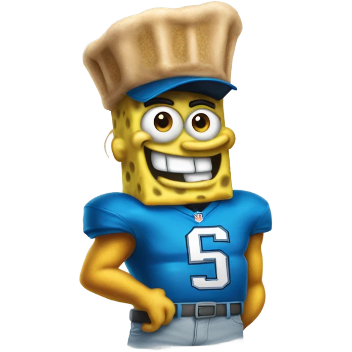 SpongeBob detroit lion emoji
