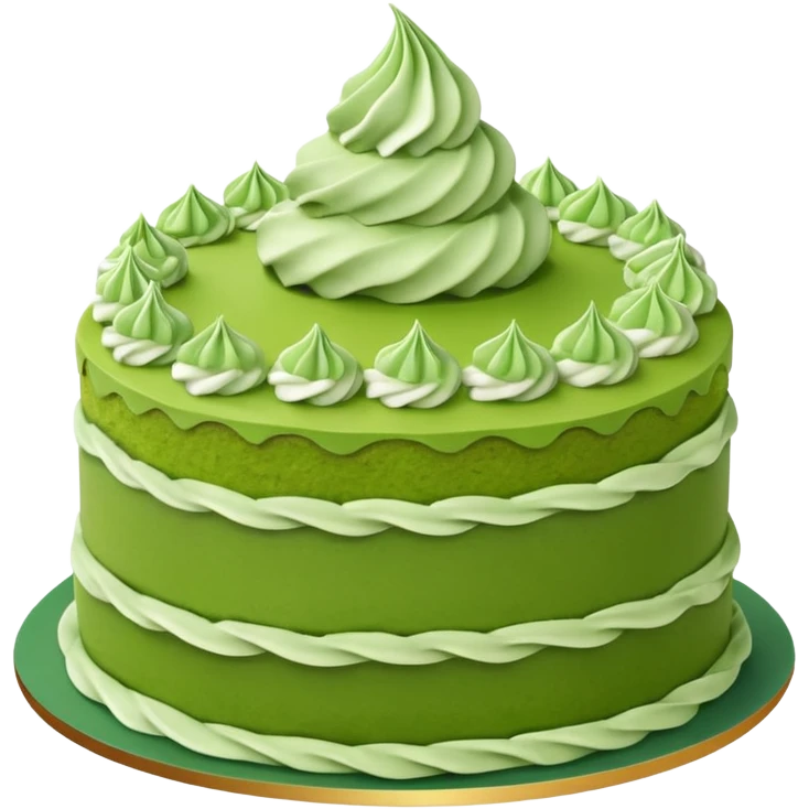 matcha cake emoji