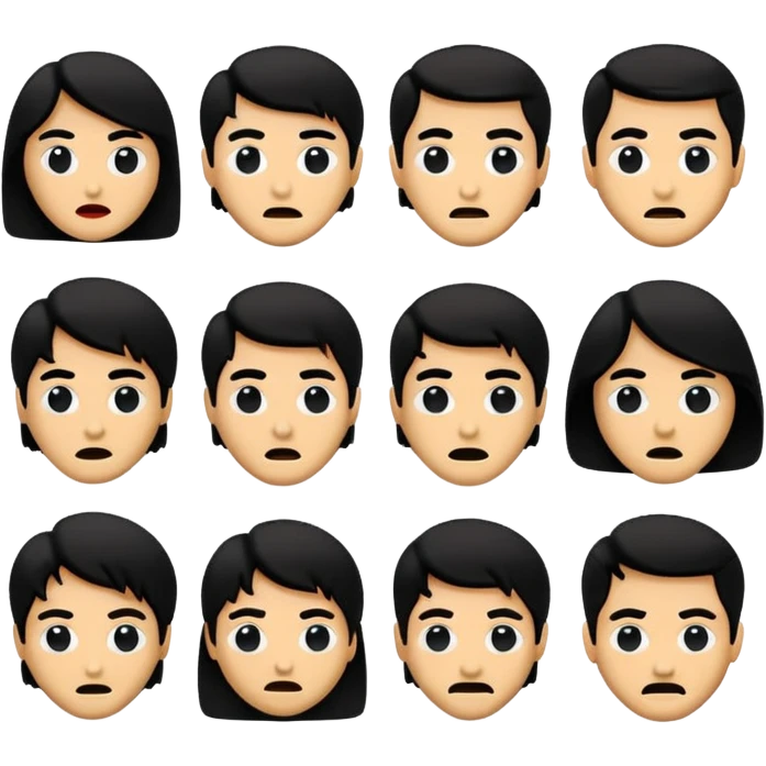 GENERAME   8  ICONOS TIPO EMOJI SILUETEADOS SIN FONDO   ESTILO RETRO OCHENTERO CON LA TEMATICA DE LA PELICULA An American The Evil Dead (Posesión infernal) emoji