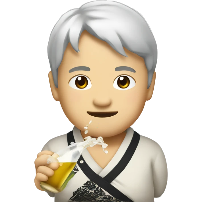 Manpai sake emoji