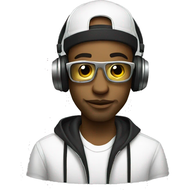 hip hop dj emoji