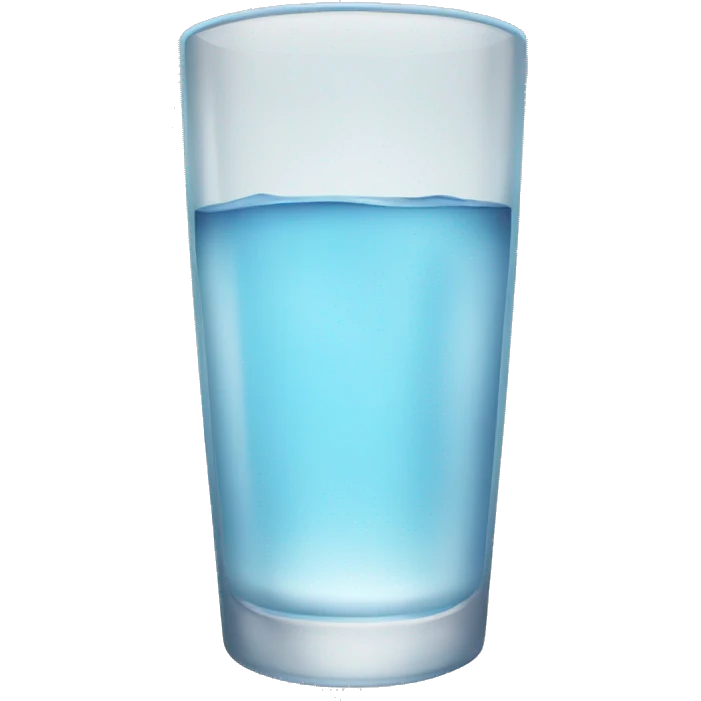 Water glass emoji