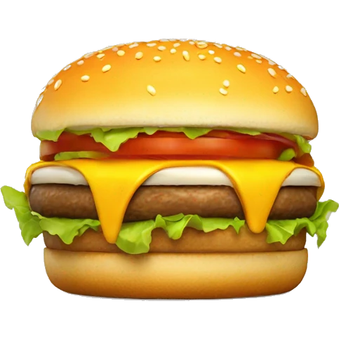 3d Burger  emoji