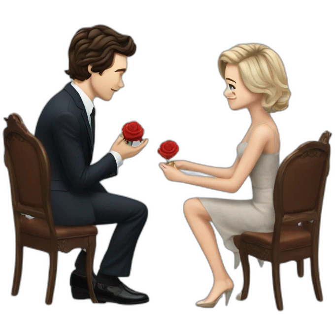 harry styles proposing to obama emoji