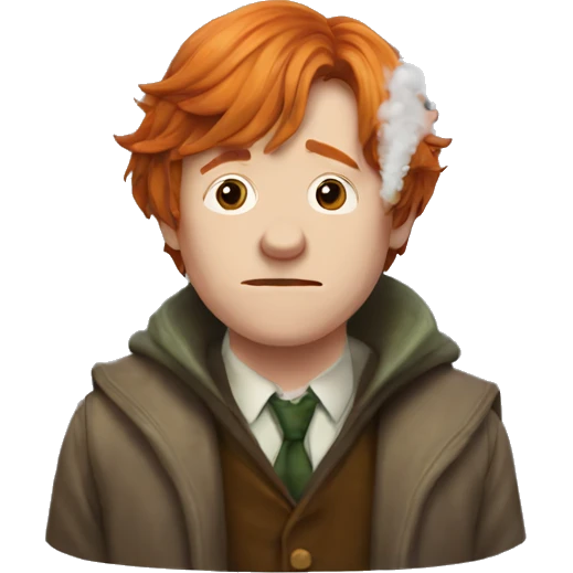 Ron Weasley herb smoking emoji