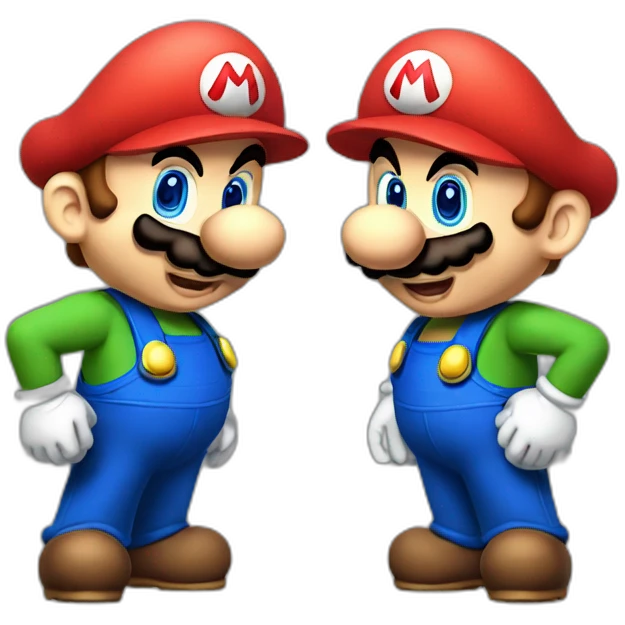 Mario and luigi emoji