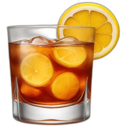 old fashioned cocktail emoji