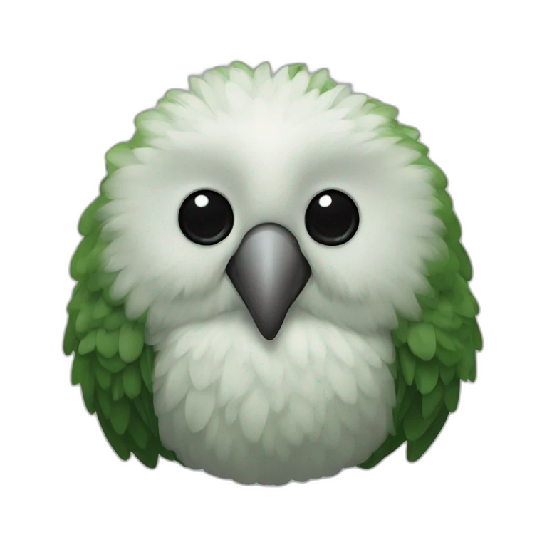 Loro verde emoji