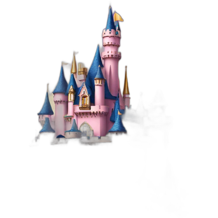 Sleeping  beauty castle emoji