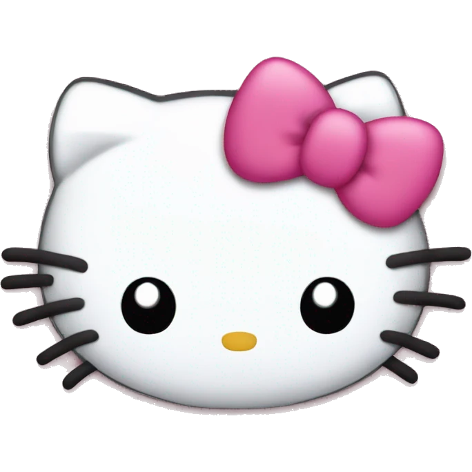 Cute hello kitty emoji emoji