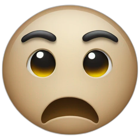 emoji face with eyes down emoji