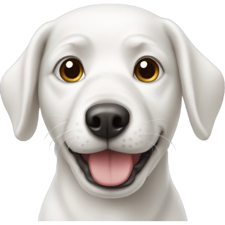 White dog emoji