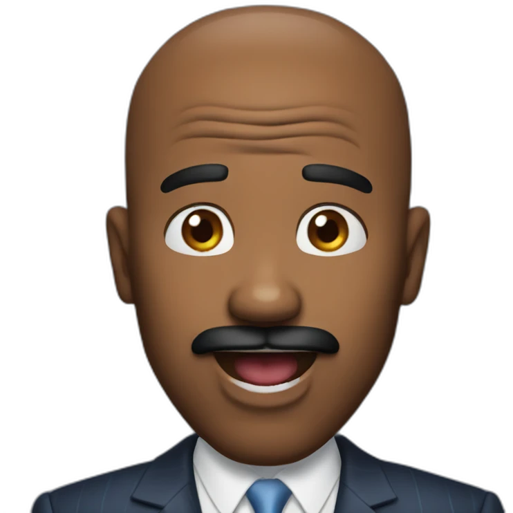 steve harvey surprised emoji