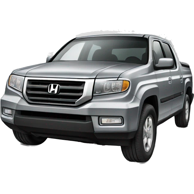Silver 2009 Honda ridgeline emoji