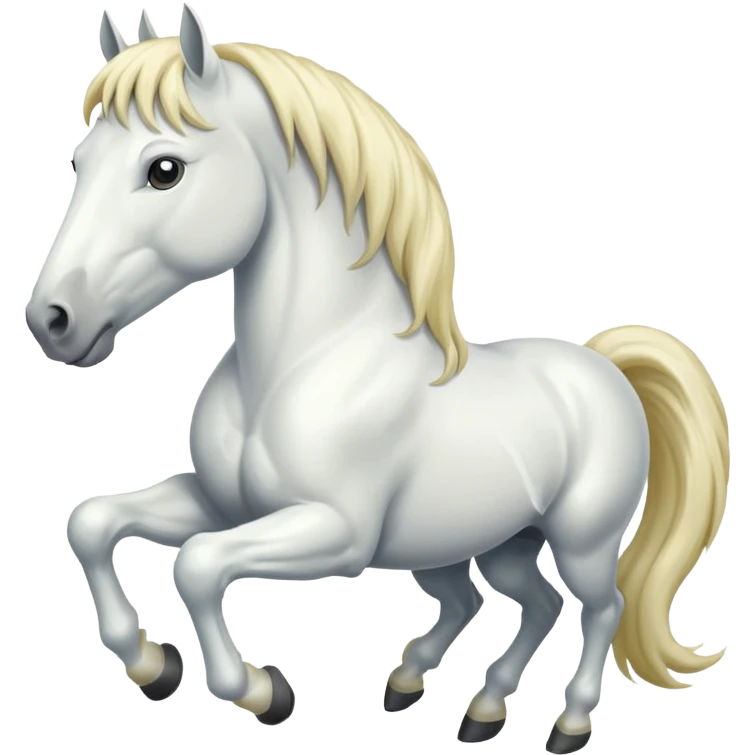 White horse emoji