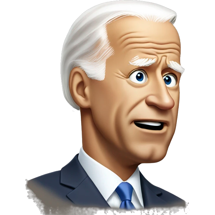 Joe Biden confused emoji