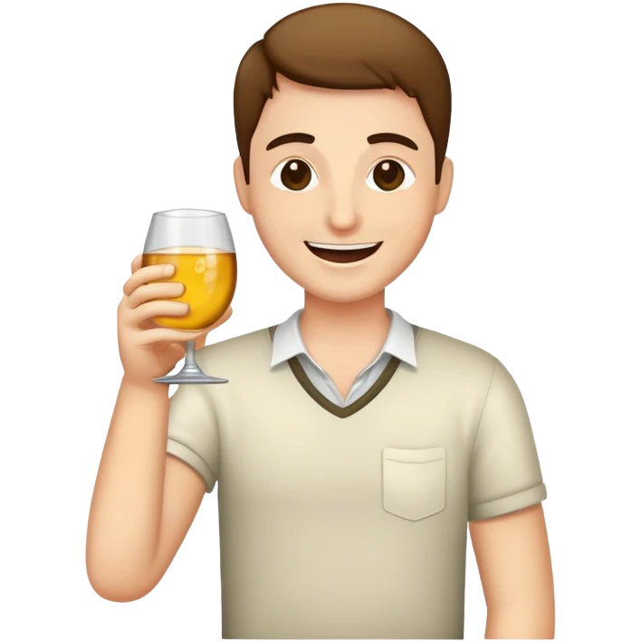 Drinking alcohol  emoji