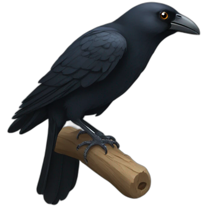 Corbeau emoji