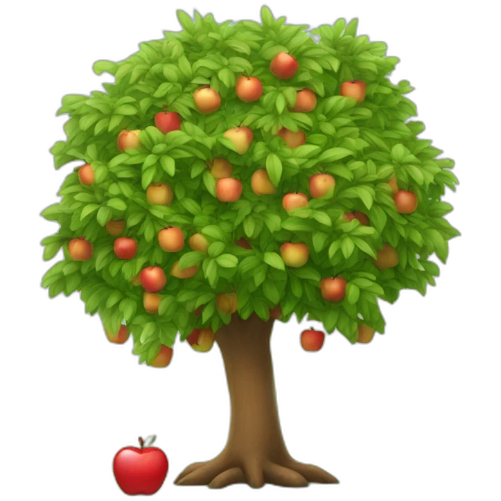 bibleadam and apple tree emoji