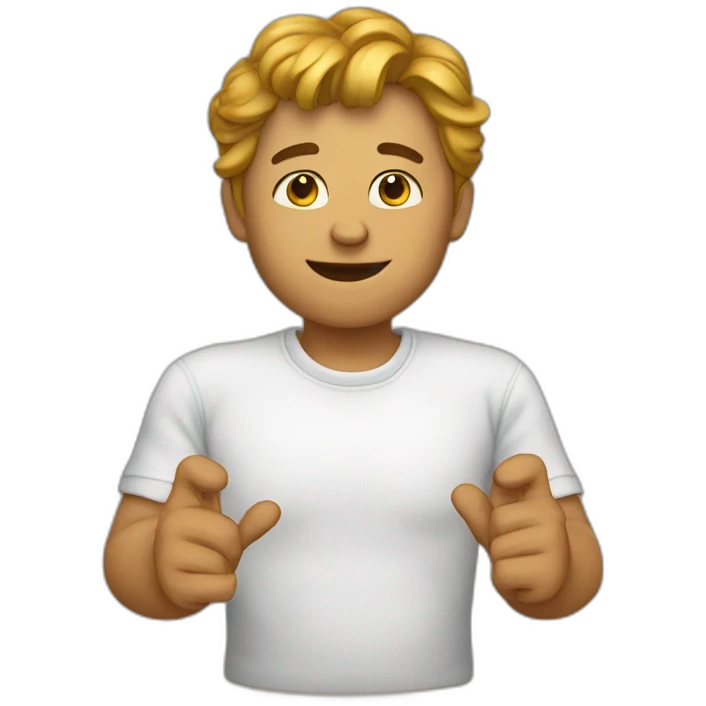coeur avec les doigts emoji
