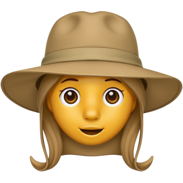 safari hat emoji