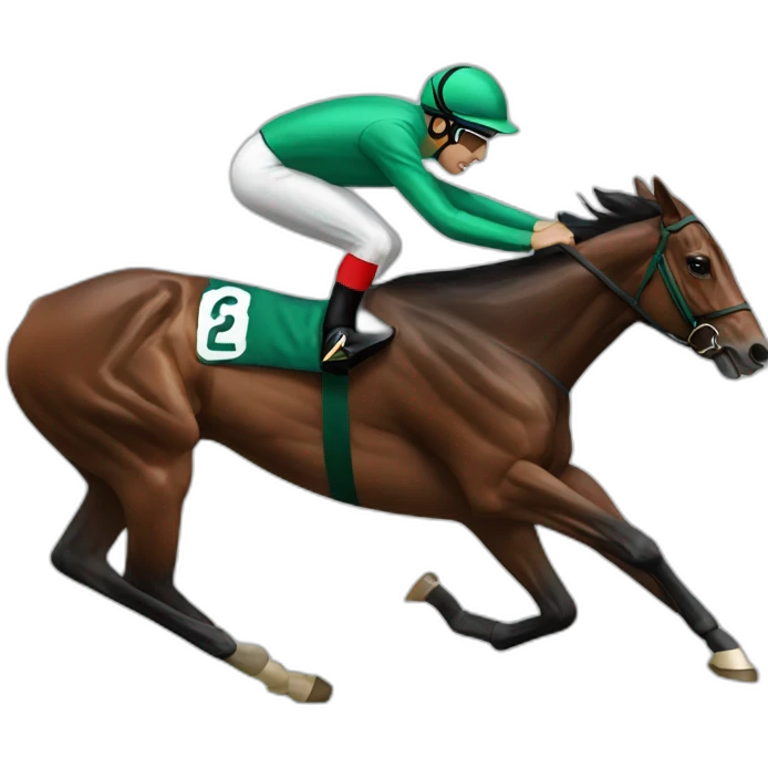 Horse racing  emoji