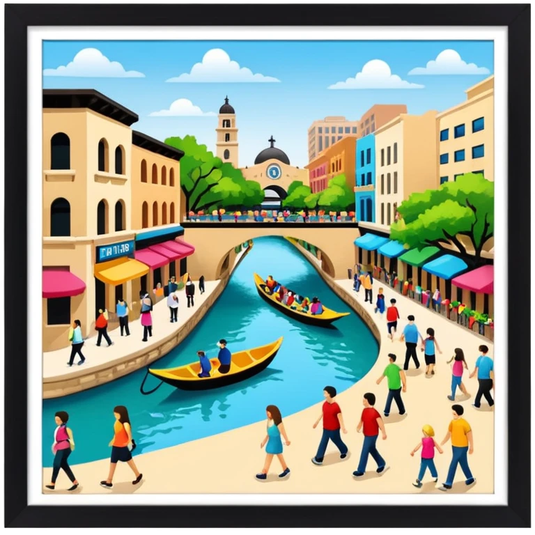 rivewalk san antonio emoji