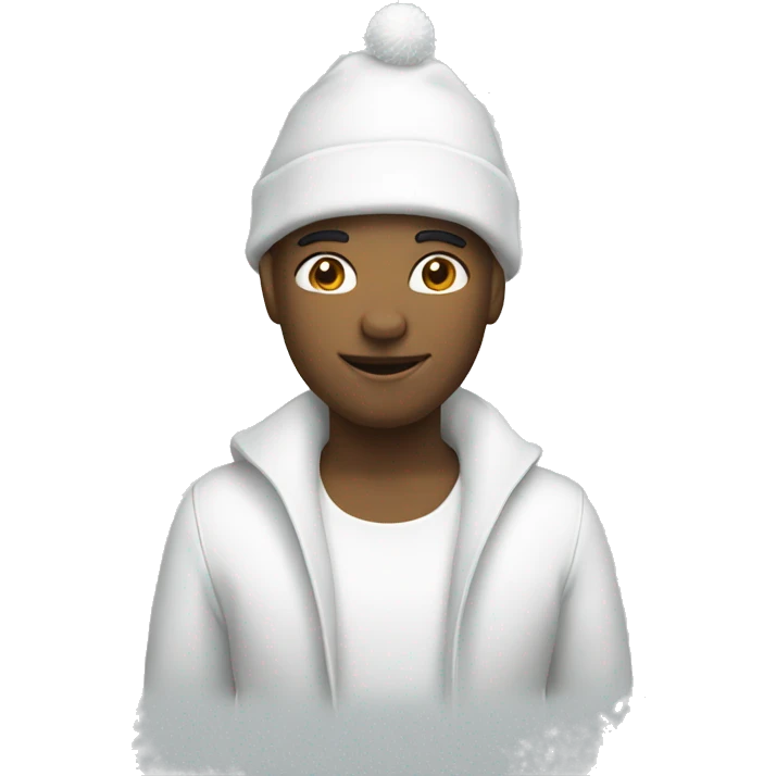 Christmas white emoji