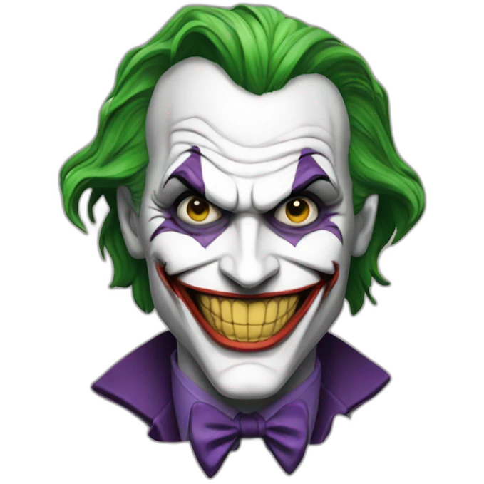 The joker from batman emoji