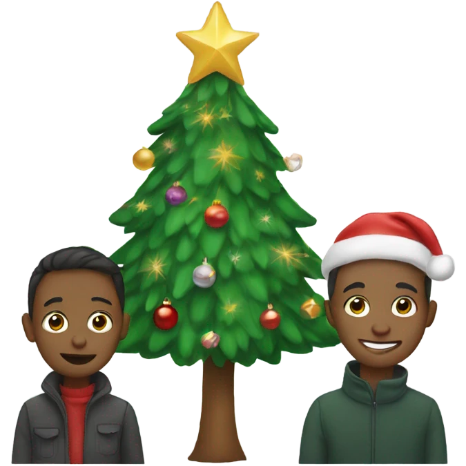 Christmas card emoji