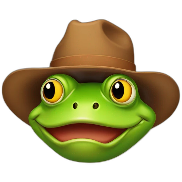 cowboy frog emoji