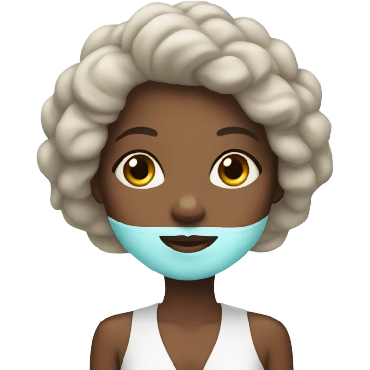 Spa day girl emoji
