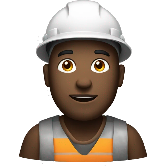 Man mining  emoji