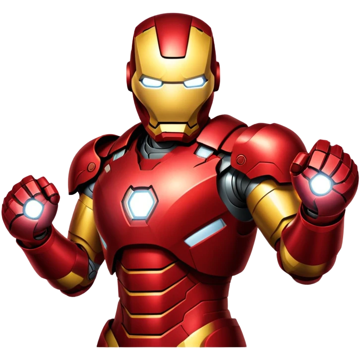 angry iron man emoji