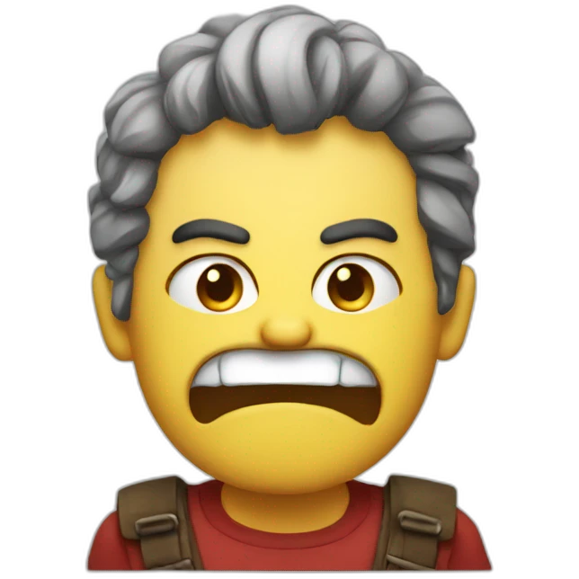 angry custumer emoji