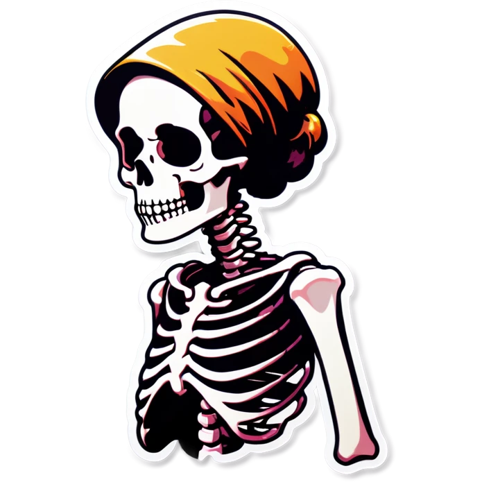 Woman skeleton  emoji