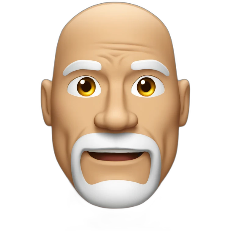 bill goldberg white bold full frontal man body building muscles emoji