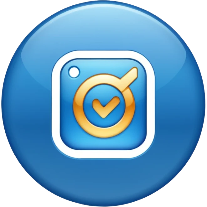 İstagram mavi tik emoji