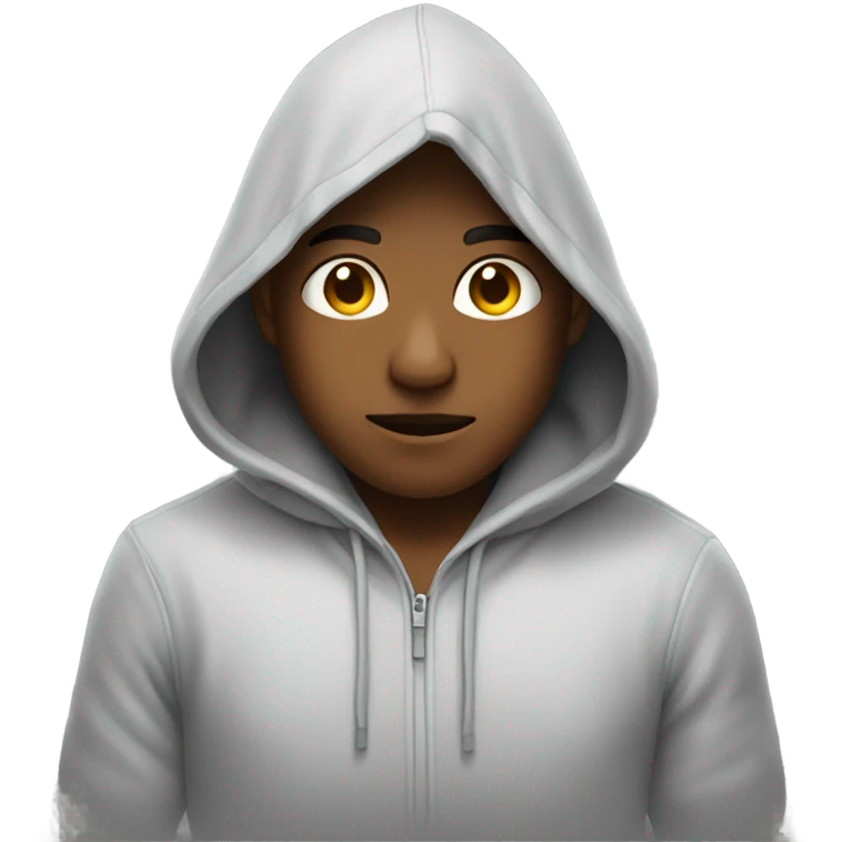 Dude in hoodie emoji
