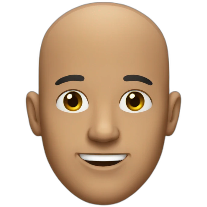bald guy emoji