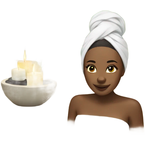 Spa day emoji